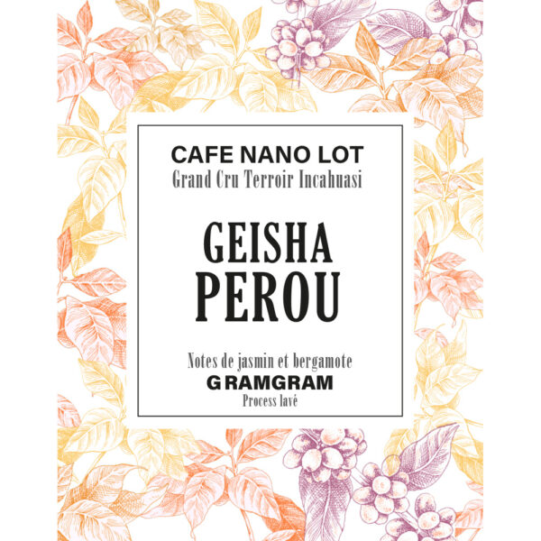 Café PEROU - GEISHA